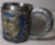 Picture of Alpha Gray Wolf Celtic Tribal Magic - Resin 16 oz Mug With Stainless Steel Rim
