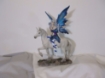 Picture of Blue Fairy Sitting on Unicorn