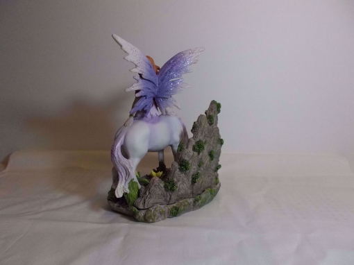 Picture of Lavender Fairy And Unicorn Figurine