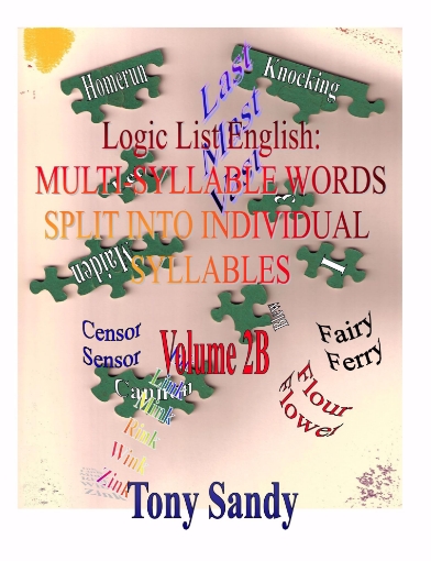 Picture of Logic List English: Multi-Syllable Words-Individual Syllables Vol 2B
