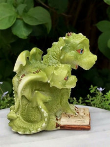 Picture of Mama Dragon Reading to Baby