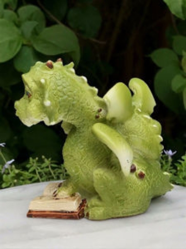 Picture of Mama Dragon Reading to Baby