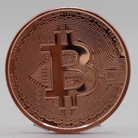 Picture of Bitcoin Commemorative | Blockchain (1oz Copper Round) coin