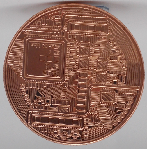 Picture of Monero Crypto Commemorative | Blockchain (1 oz Copper Round) Coin