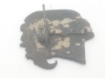 Picture of Indian Head Side view with head dress Belt Buckle