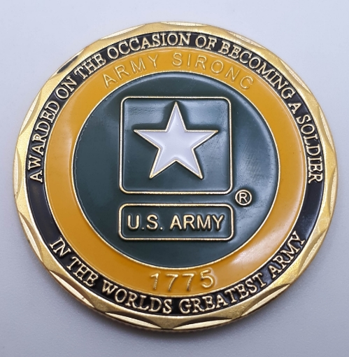 Picture of U.S. Army  Commemorative Coin