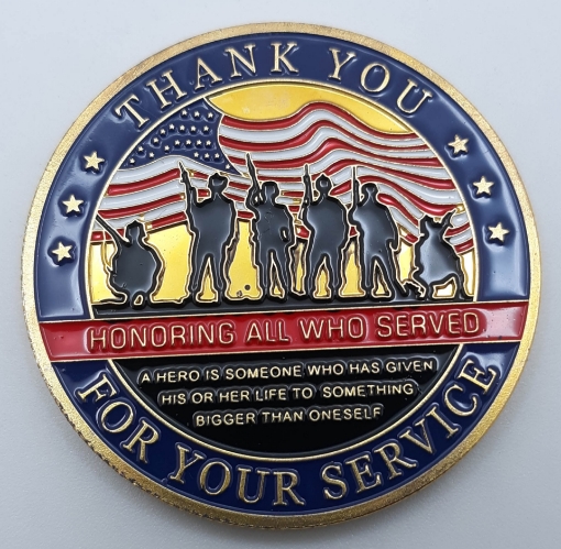 Picture of Thank You For Your Service | Commemorative Coin