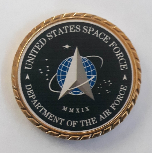 Picture of Space Force / Air Force  | Round (Coin)