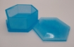 Picture of Hexagon Trinket Box | Metallic Blue