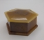 Picture of Hexagon Trinket Box | Brownish Golden