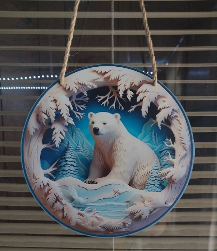 Picture for category Wood round wall plague