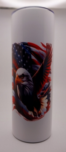 Picture of Eagle Soaring with USA Flag Tumbler
