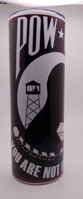 Picture of POW - MIA -You Are Not Forgotten Military Tumbler