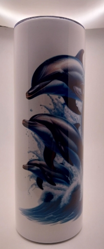 Picture of Dolphins Jumping (Tumbler)