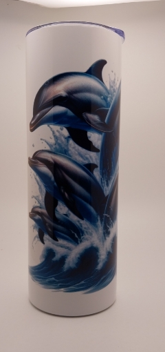 Picture of Dolphins Jumping (Tumbler)