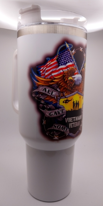 Picture of Vietnam Veteran Military Tumbler