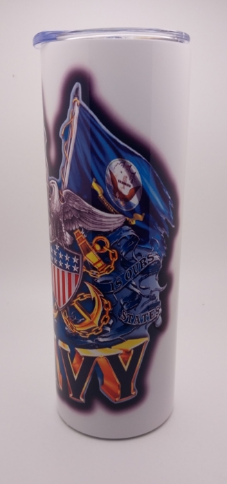 Picture of Navy Military Tumbler